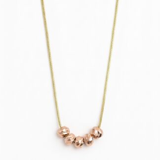 Stainless Steel Beaded Necklace For Women