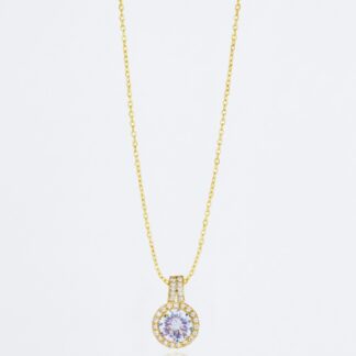 Collar de Baguette de Acero Inoxidable para Mujeres