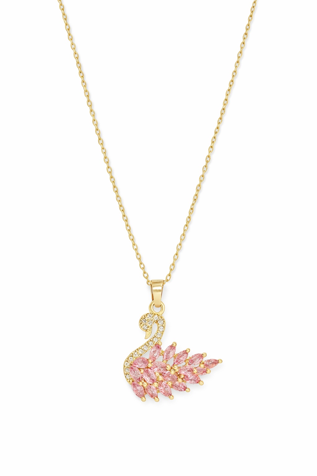 Collana Cigno in Acciaio Inossidabile per Donne