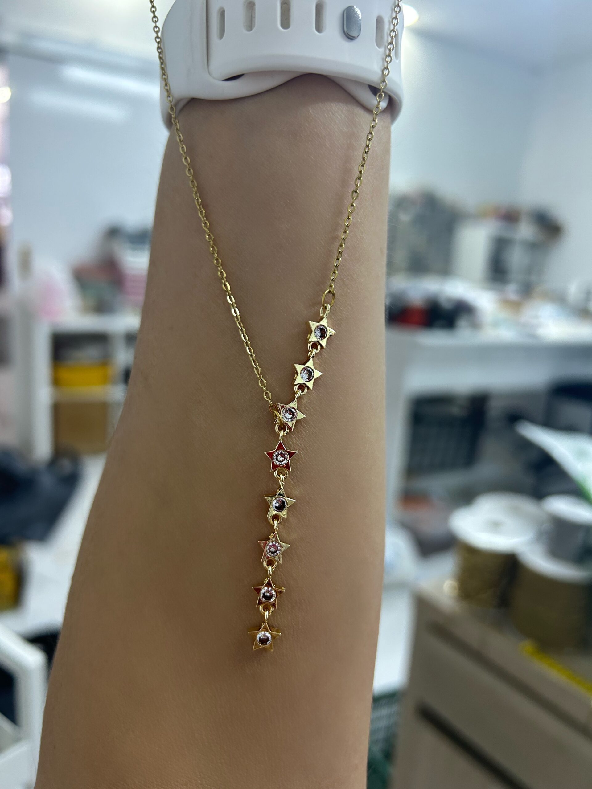 Collana Stella in Acciaio Inossidabile per Donne